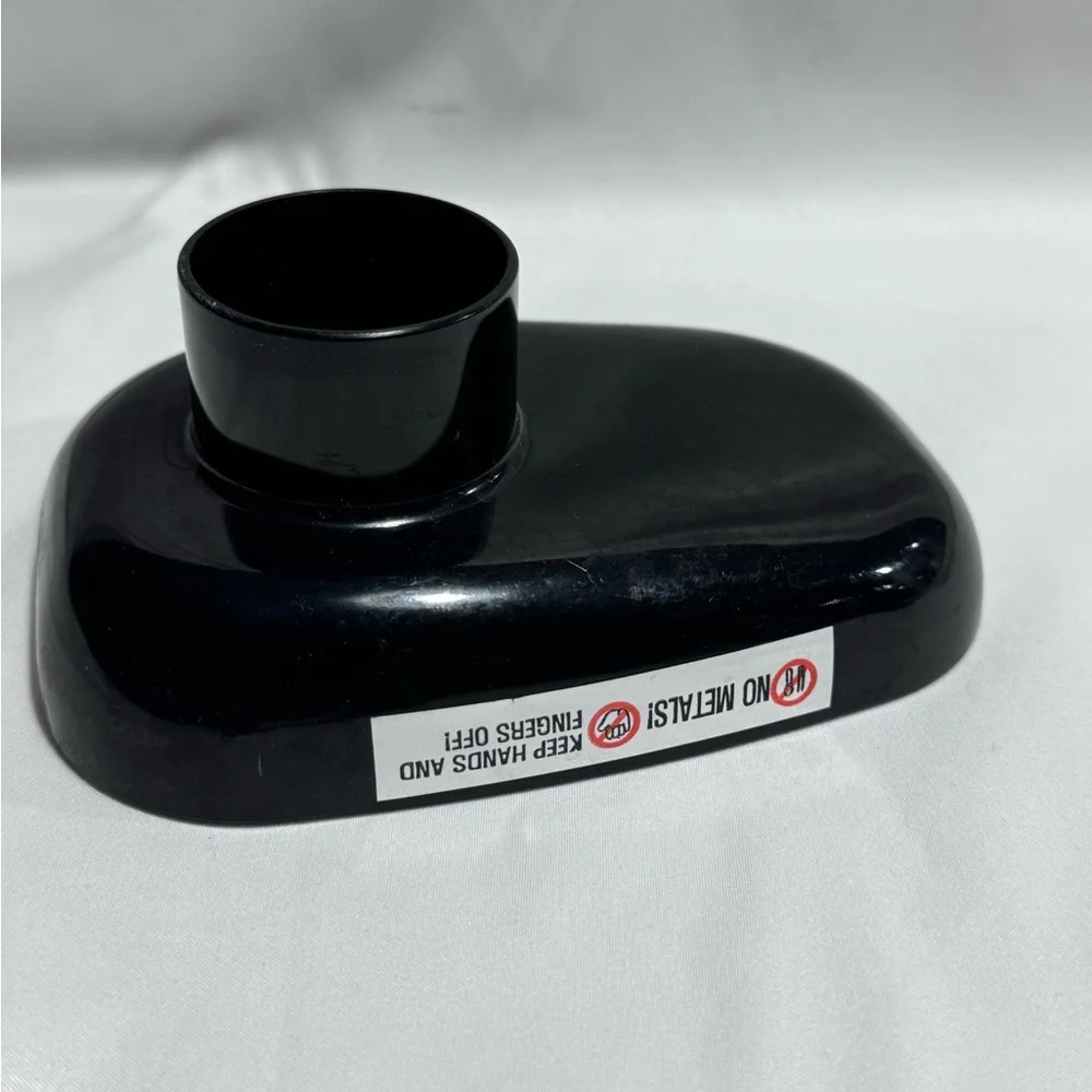 Omega Juicer Model 8003 8004 8005 8006 Replacement Part Hood HOPPER FUNNEL Black